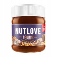 Allnutrition Nutlove Crunch 200g Krem Czekoladowy z orzechami BEZ CUKRU FIT