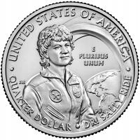 25 c Kobiety USA Dr. Sally Ride 2022 D nr 2