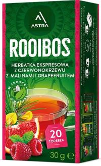 Чай Astra Rooibos малина с грейпфрутом 20 ТБ