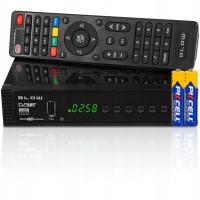 TUNER DEKODER DVB-T2 PREMIUM TV NAZIEMNEJ HDMI SCART PILOT BLOW 8000FHD