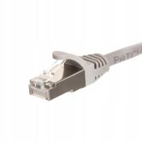 Patchcord F/FTP 5e Netrack RJ45 / RJ45 5 m szary