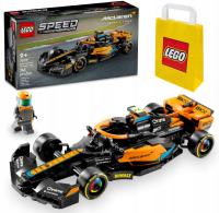 Zestaw Prezent Klocki LEGO SPEED 76919 Formuła 1 McLAREN F1 Car 9+ Torba