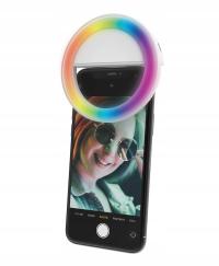 DIGIPOWER RGB Lampa Pierścieniowa LED Do Selfie 36 Diod USB Do Smartfonów