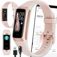 Smartwatch Active Band WATCH SMARTBAND браслет с функцией измерения спортивный злотый