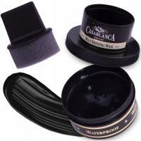 Casablanca Krem Pasta woskowa Wosk do butów skórzanych czarna 50 ml