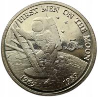 MARSHALL ISANDS 5 DOLLARS 1989 KOSMOS PIERWSZY CZŁOWIEK NA KSIĘŻYCU UNC