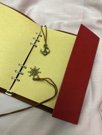 Retro notatnik ze sztucznej skóry dziennik podróżnika książka pamiętnik A5