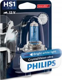 Philips Żarówka Crystal Vision Ultra Moto HS1 12V 35/35W