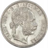 2.fu.AUSTRIA, FRANC.JÓZEF, 1 FLOREN 1879