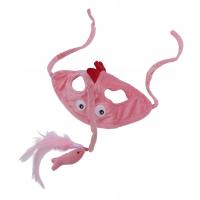 Różowa gowa dinozaur montowana na kocie irjs FQ