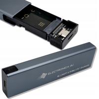 Kieszeń na dysku SSD M.2 NVME SATA NGFF dysk USB C 3.1 Gen2 łatwy montaż