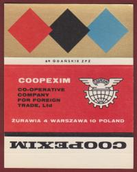 Warszawa firma Coopexim filumenistyka PRL