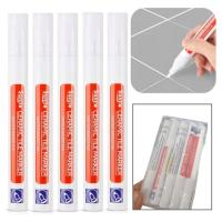 5X Biały marker do fug wodoodporny do renowacji