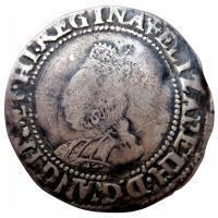 NumisMATI D219 Shilling 1558-1603 Elżbieta I 5.33g/33mm