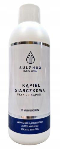 SULPHUR Kąpiel Siarczkowa 1000 g naturalna regeneracja skóry i ciała
