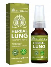 Ziołowy środek do czyszczenia płuc w sprayu płuca palacza, chrapanie 30ml
