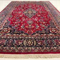 Perski ręcznie tkany wełniany dywan z ornamentami kwiatowymi 210x310 cm