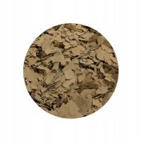 Płatki dekoracyjne do żywic fawn/jasny brąz 1kg