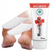 Dobry krem do suchych pięt z MOCZNIKIEM 45% złuszczający + SKARPETKI zabieg