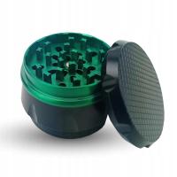 Grinder Дробилка для табака травы H. F. Black Green Ring (Single Box)