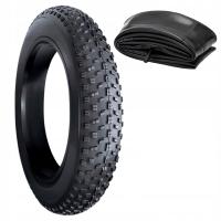 Plansza / Opona + Dętka 20x4 Fatbike - ZESTAW