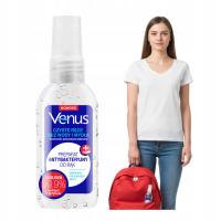 Żel antybakteryjny do rąk z pompką dozownikiem pachnący mini podróżny 50ml