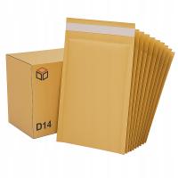 KOPERTY BĄBELKOWE POWIETRZNE D14 Brązowe 14D MOCNE STRONG - 100szt
