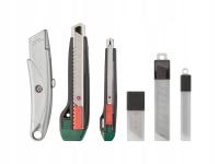 Zestaw noży PARKSIDE 33 elementy ostrza do cięcia dywanów tektury papieru