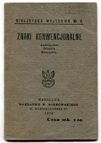 MAPY :: ZNAKI KONWENCJONALNE Austriackie Pruskie Rosyjskie :: 1919 rok