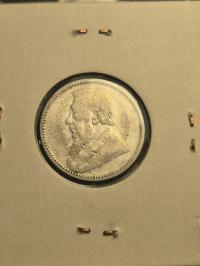 6 pensów 1896 Republika Południowoafrykańska srebro