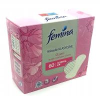 WKŁADKI FEMINA CLASSIC NORMAL KLASYCZNE 60SZT