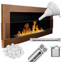 Висячий биокамин GMT 90 x 40 x 12 см коричневый