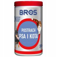 BROS postrach dla psa i kota, proszek odstraszający do ogrodu 300 ml