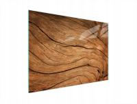SZKLANA DESKA DO KROJENIA 40x30 DREWNO SZYBA HARTOWANA