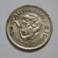 1 Shilling, Australia, 1961r. Ag X4655