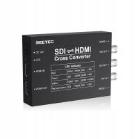 SCH Konwerter Dwukierunkowy 3G SDI na HDMI bateria ładowarka w zestawie