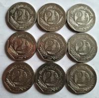 Moneta Francja 2 franki 1998 Powszechna Deklaracja Praw Człowieka