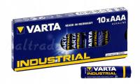 Щелочные батареи Varta Industrial LR03/AAA 10шт