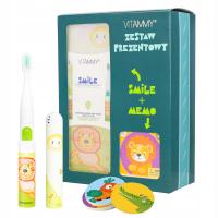 SZCZOTECZKA ELEKTRYCZNA SONICZNA DO ZĘBÓW DLA DZIECI VITAMMY SMILE ETUI+GRA