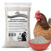 EKO ŚRODEK ZWALCZANIE PTASZYŃCA KUR PCHŁY PIÓROJAD PTASZYNIEC WSZOŁY 24,5kg