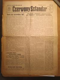 Gazeta Czerwony Sztandar 20 października 1939