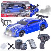 Авто дрифт большой пульт дистанционного управления RC автомобиль 2,4 Gz RC светодиодный дым 4x4