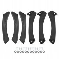 Rączka uchwyt drzwi BMW E90 E91 przód/tył kpl black