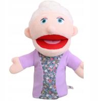 PACYNKA PLUSZOWA ZABAWKA TEATRZYK BABCIA