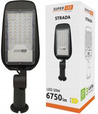 Lampa uliczna LED 50W latarnia regulowana IP65