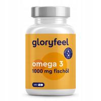 OMEGA 3 DHA EPA В высоких дозах 1000 мг на дозу 400 капсул gloryfeel