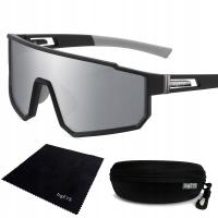bigEYE ENDO - SPORTOWE OKULARY LUSTRZANKI POLARYZACYJNE ZESTAW NARTY ROWER