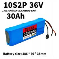 18650 36v30000mah литий-ионный аккумулятор 10s2p 42v 500W