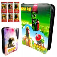 Альбом для 400 карт Brainrot 60 коллекционных карт Skifidol Italian TCG