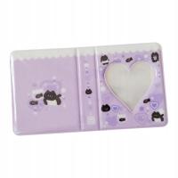 Mini Album Fotograficzny Photocard Sleeves Cute for Card Collectiors Black cat